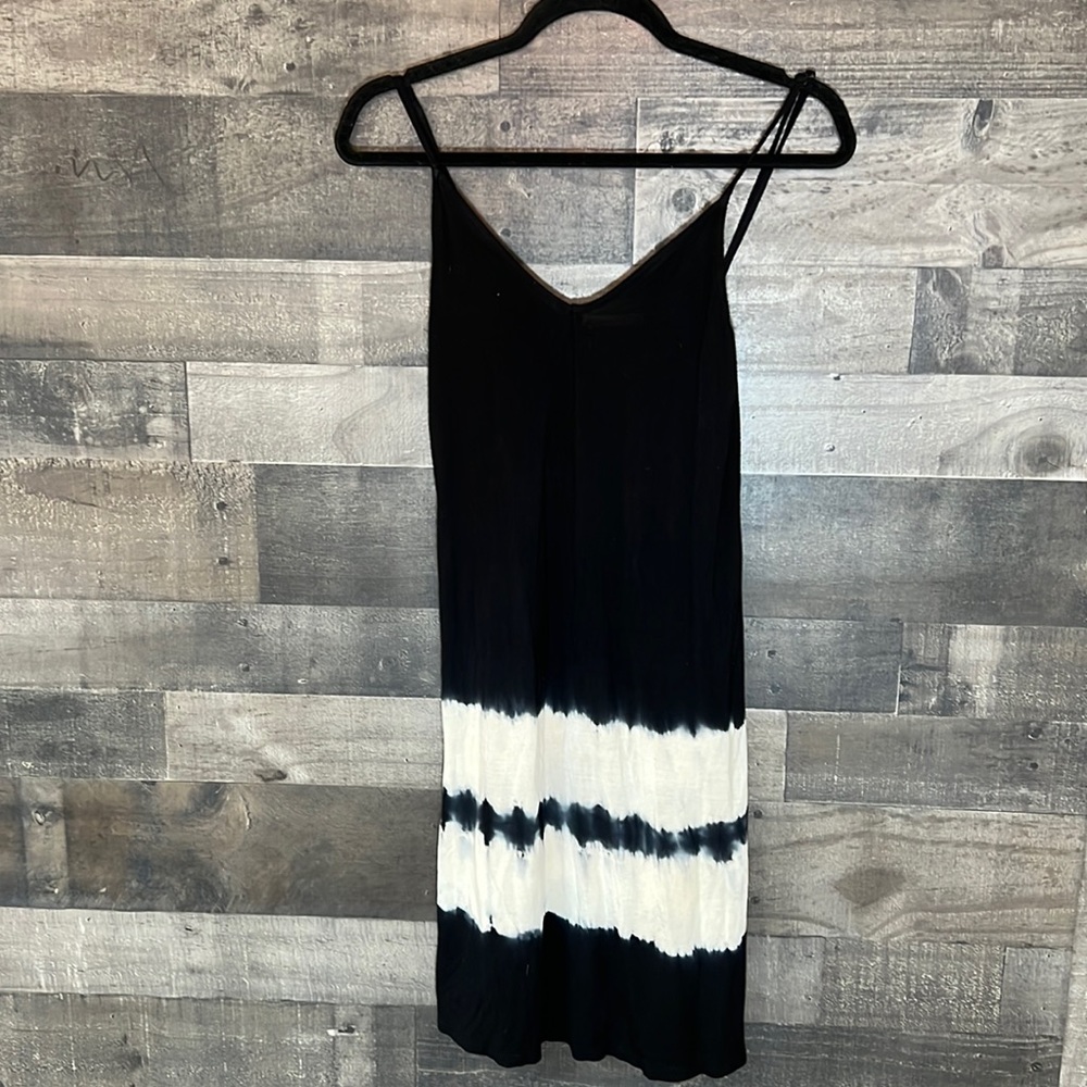 Black and Cream Heart and Hips Light Weight Night Gown